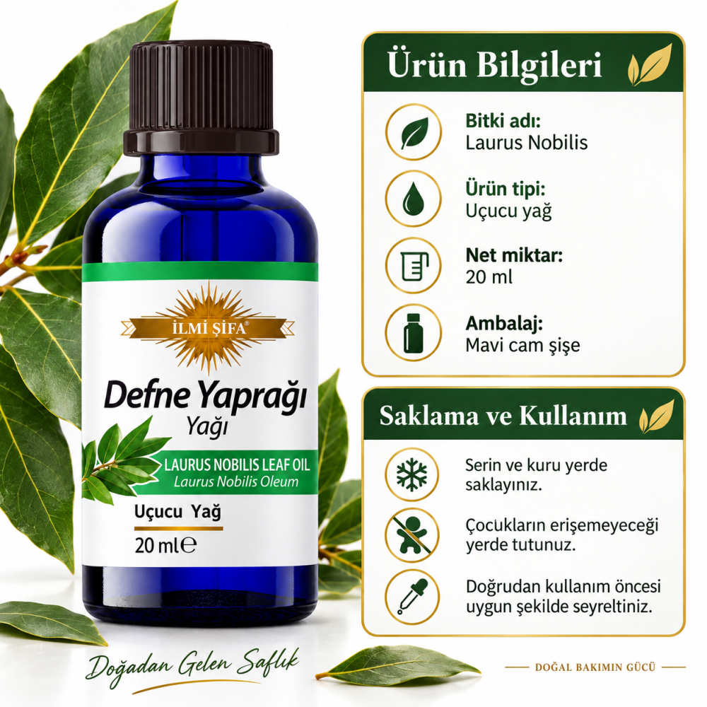 Defne Yaprağı Yağı 20 ml