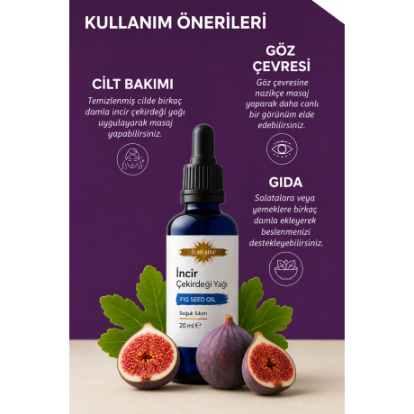 İncir Çekirdeği Yağı 20 ml
