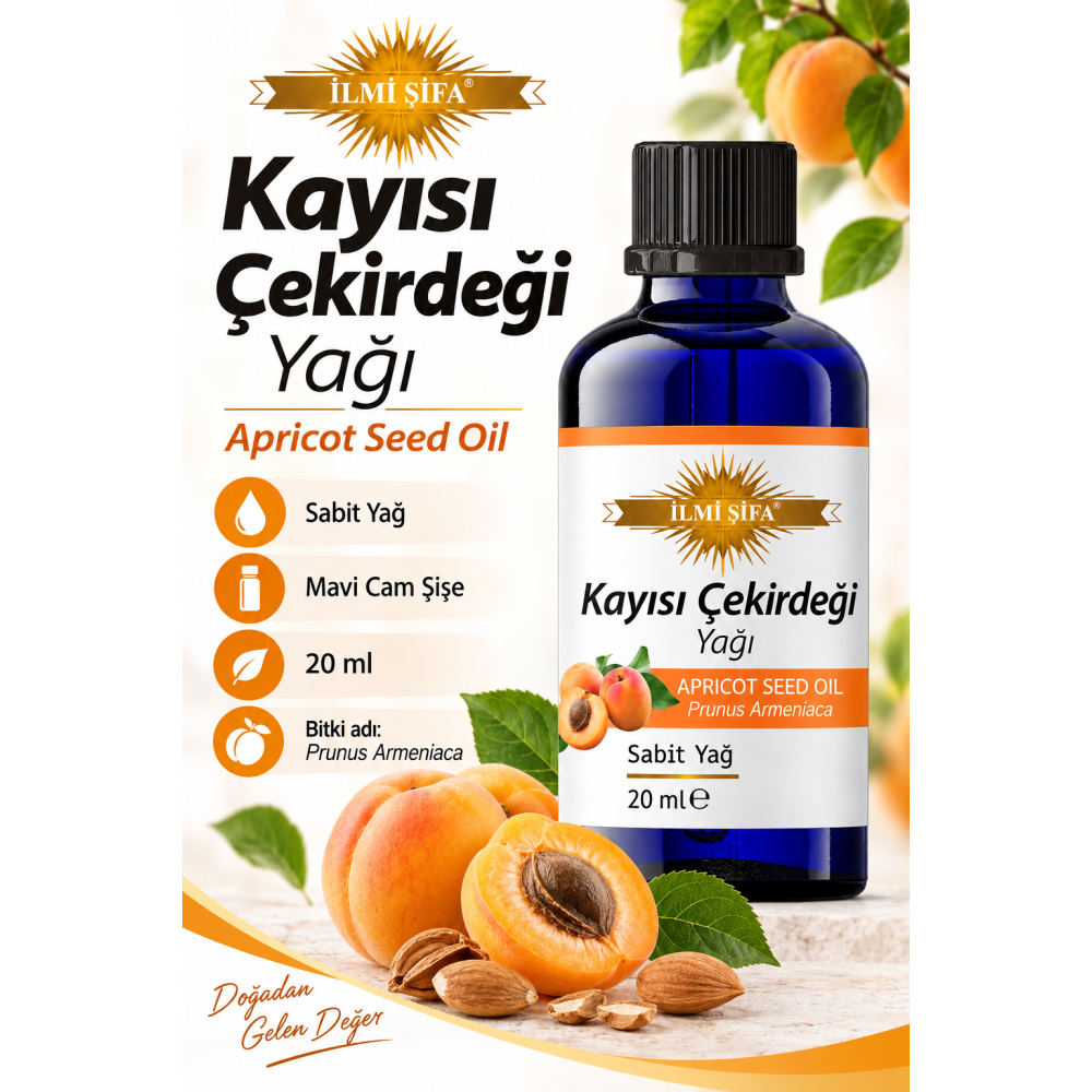 Kayısı Çekirdeği Yağı 20 ml